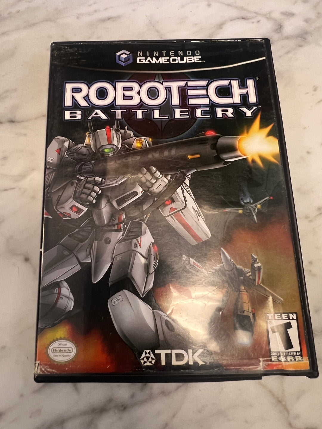 Robotech Battlecry Nintendo Gamecube Case Only CO63025