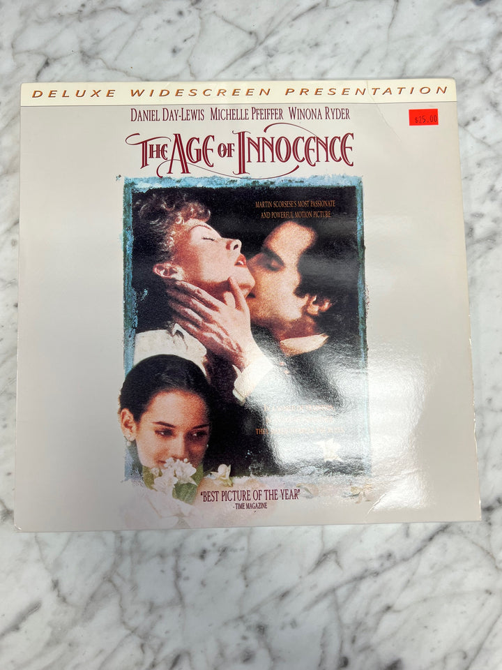 The Age of Innocence Laserdisc Movie    LD121624