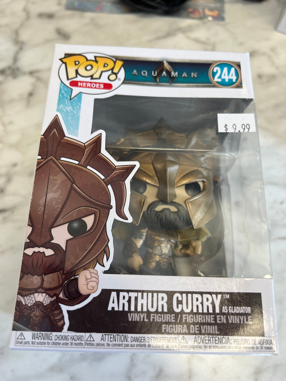 Funko POP! Heroes: Aquaman Arthur Curry as Gladiator