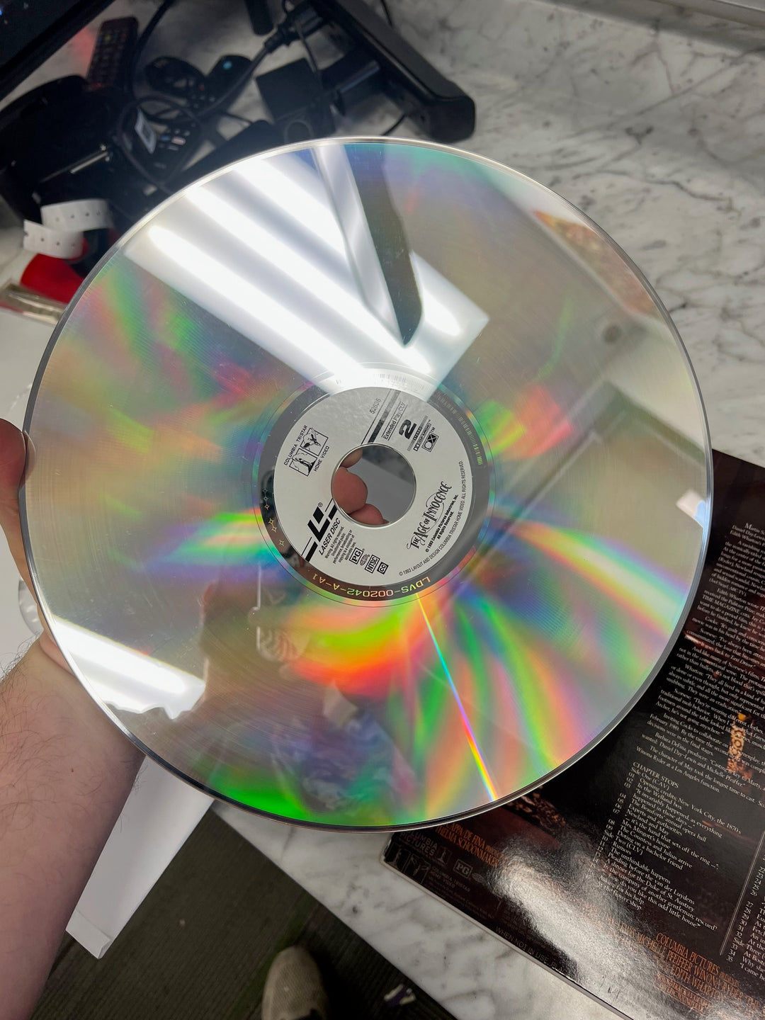 The Age of Innocence Laserdisc Movie    LD121624