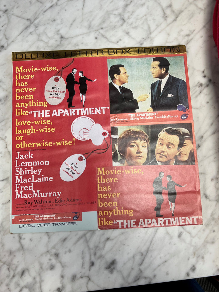 The Apartment (Jack Lemmon) Laserdisc Movie    LD121624