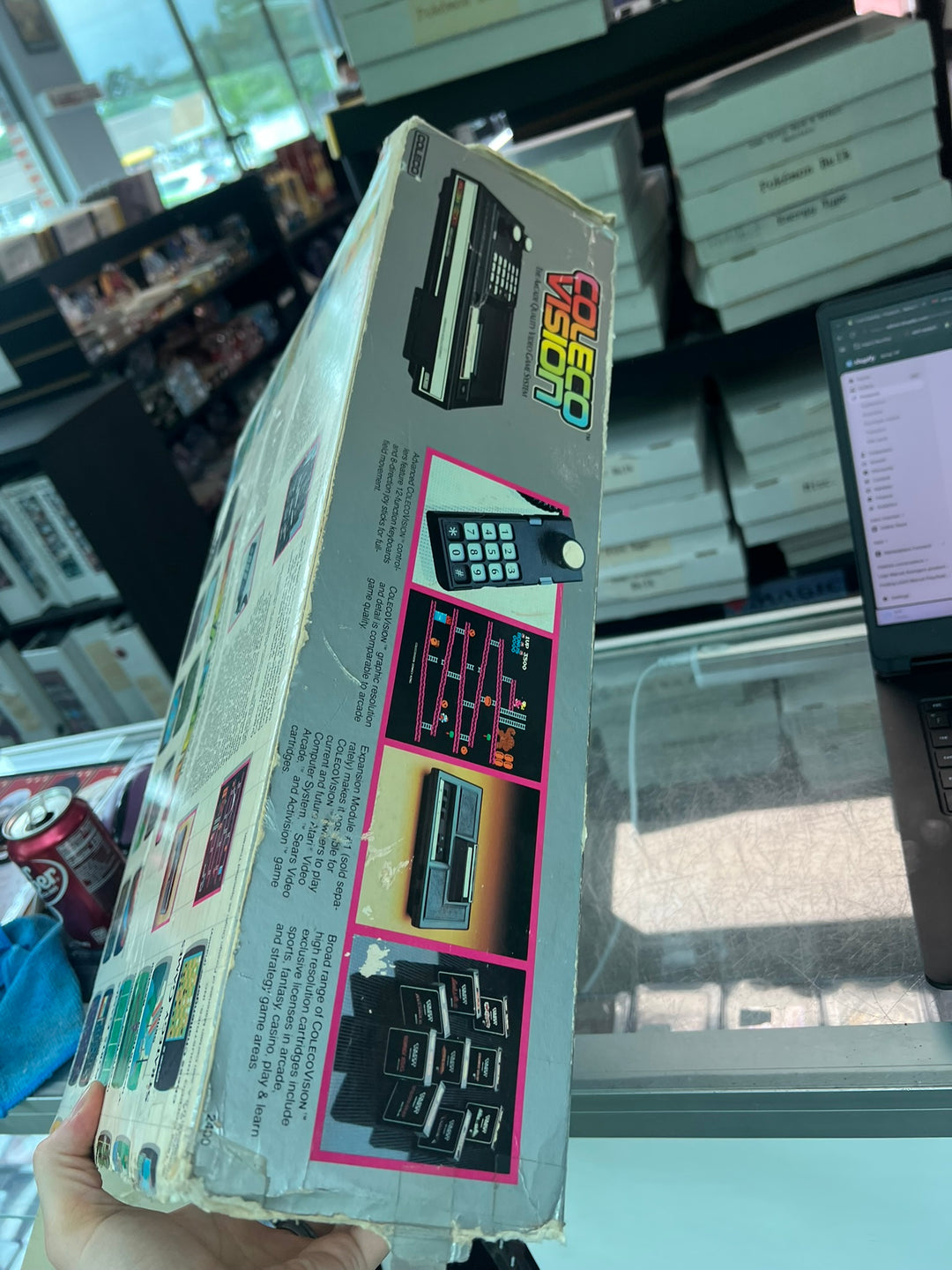 Coleco Colecovision Console EMPTY BOX ONLY MISSING FLAP  CO72126