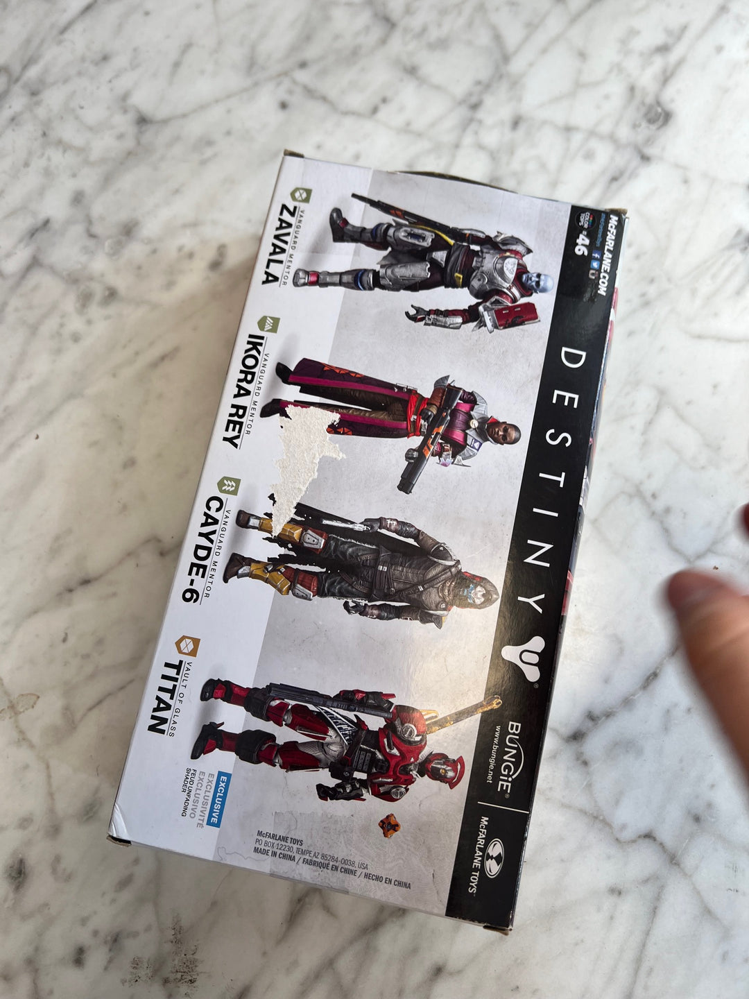 DESTINY Vault of Glass TITAN Feud Unfading ACTION FIGURE F4425