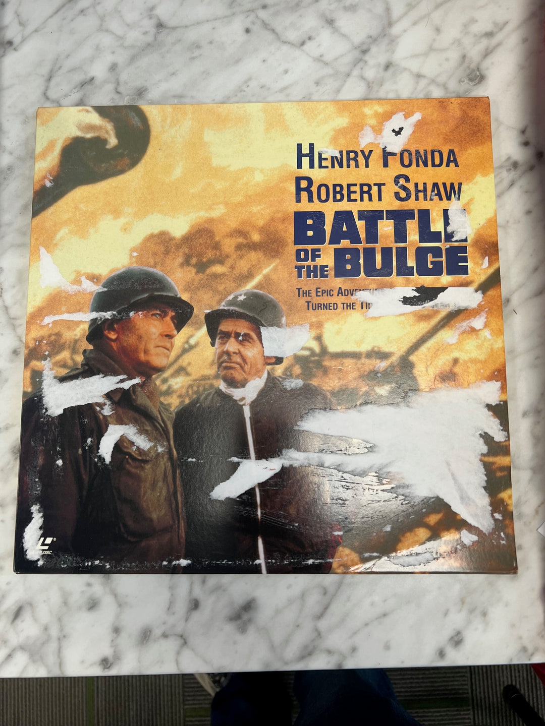 Battle of the Bulge Laserdisc Movie    LD121624