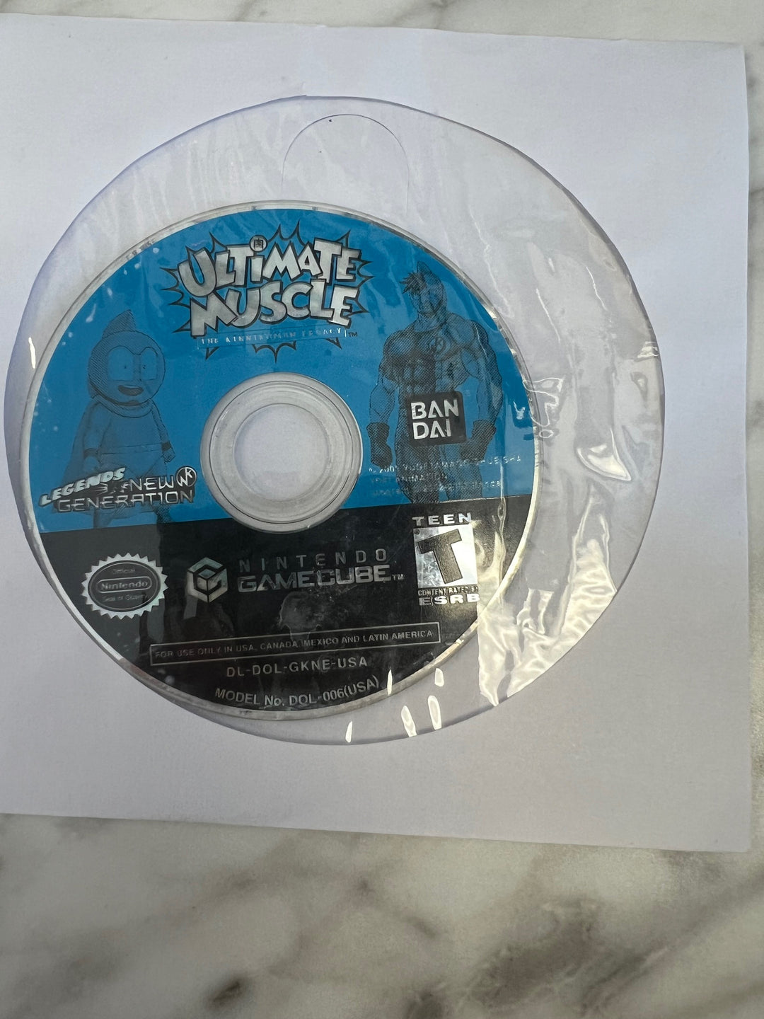 Ultimate Muscle: Legends vs. New Generation for Nintendo Gamecube Disc Only No Case/Manual DU62724