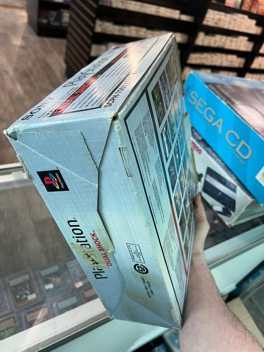 Sony Playstation Console EMPTY BOX ONLY Dual Shock SCPH-7001 CO72126