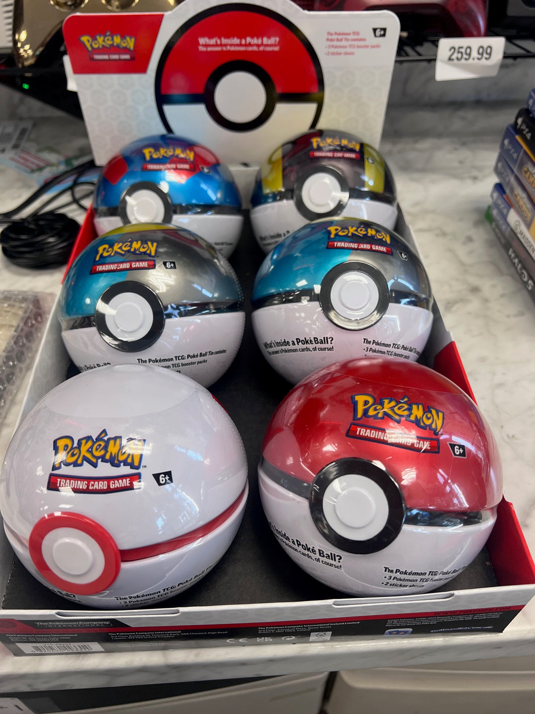 Pokemon - TCG Poke Ball Tins Q4 2024 - Styles May Vary. In store ONLY