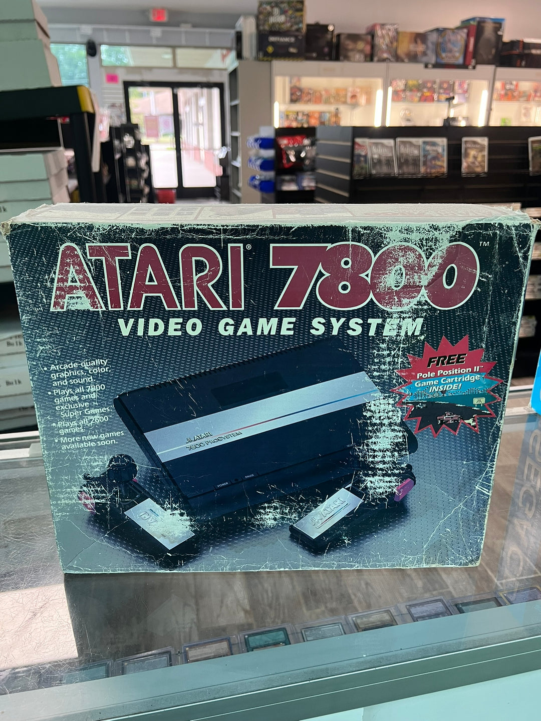 Atari 7800 Video Game System EMPTY BOX ONLY CO72126