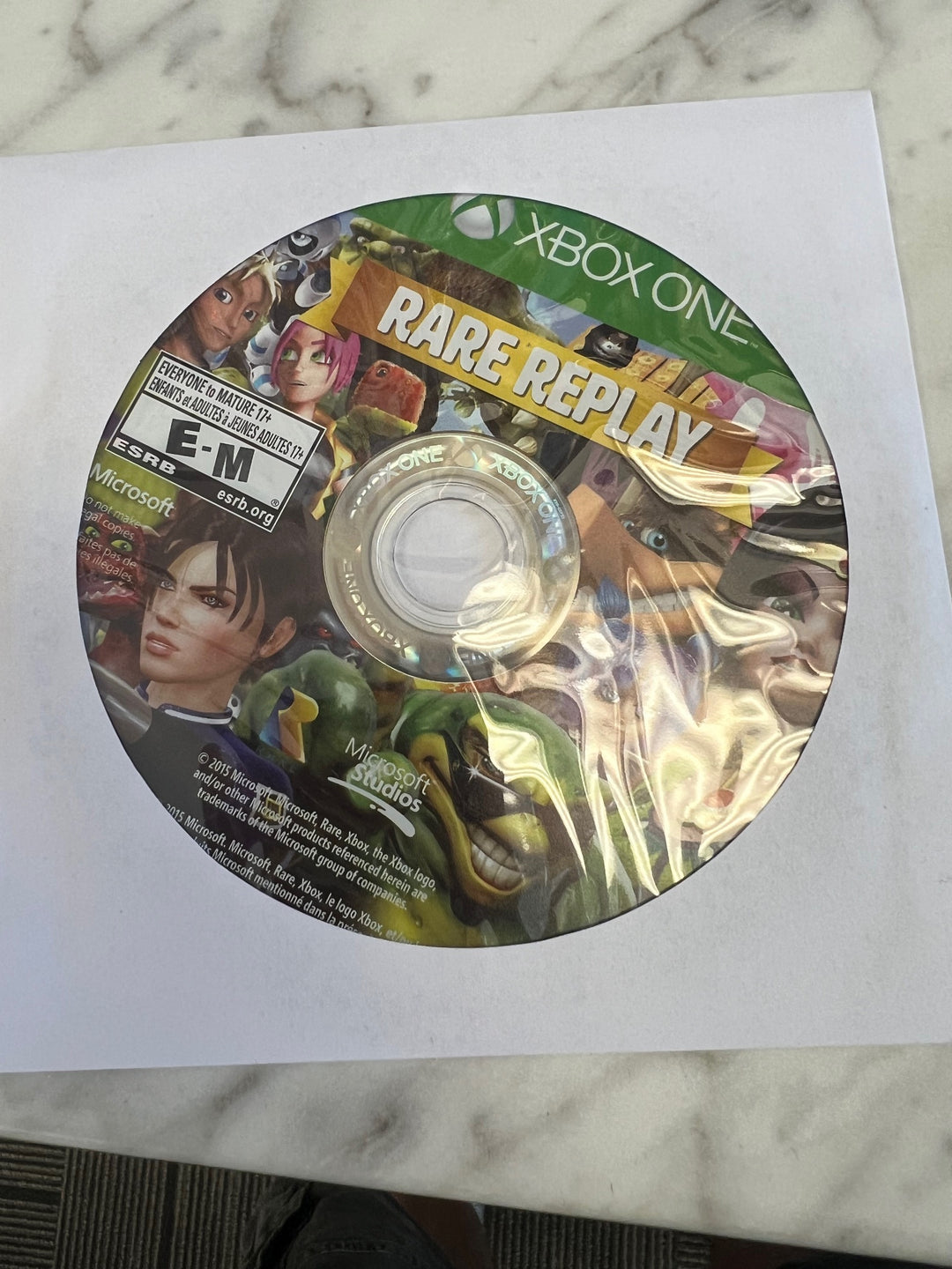 Rare Replay for Xbox One Disc Only No Case/Manual DU62724