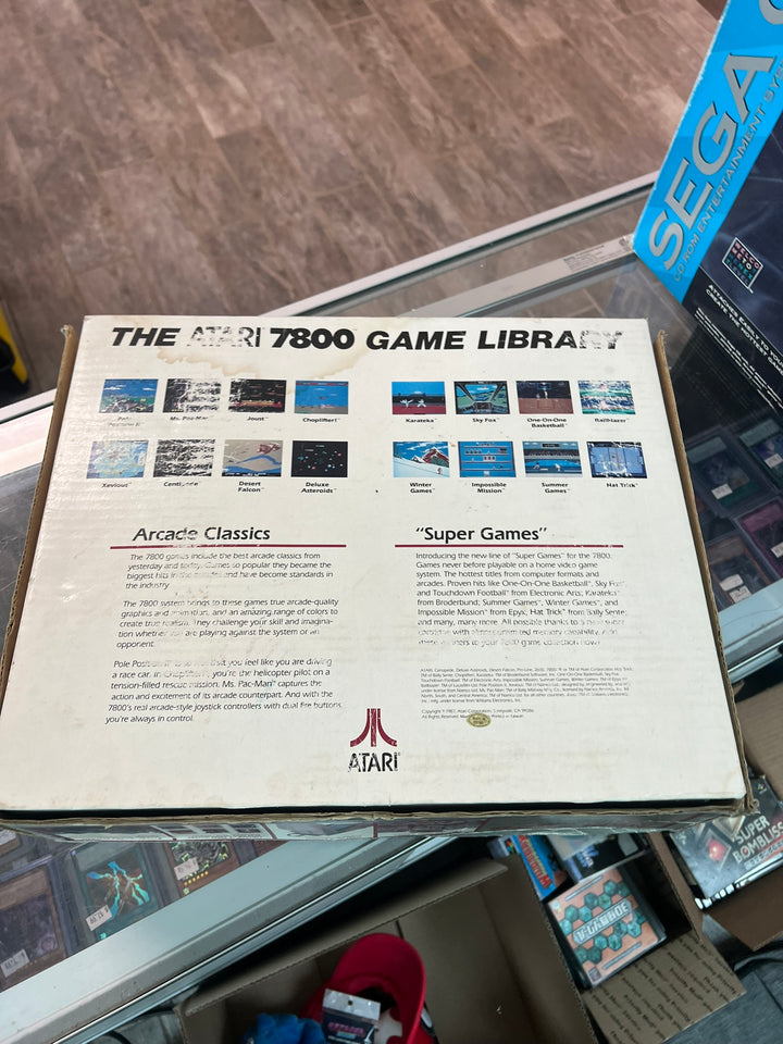 Atari 7800 Video Game System EMPTY BOX ONLY CO72126