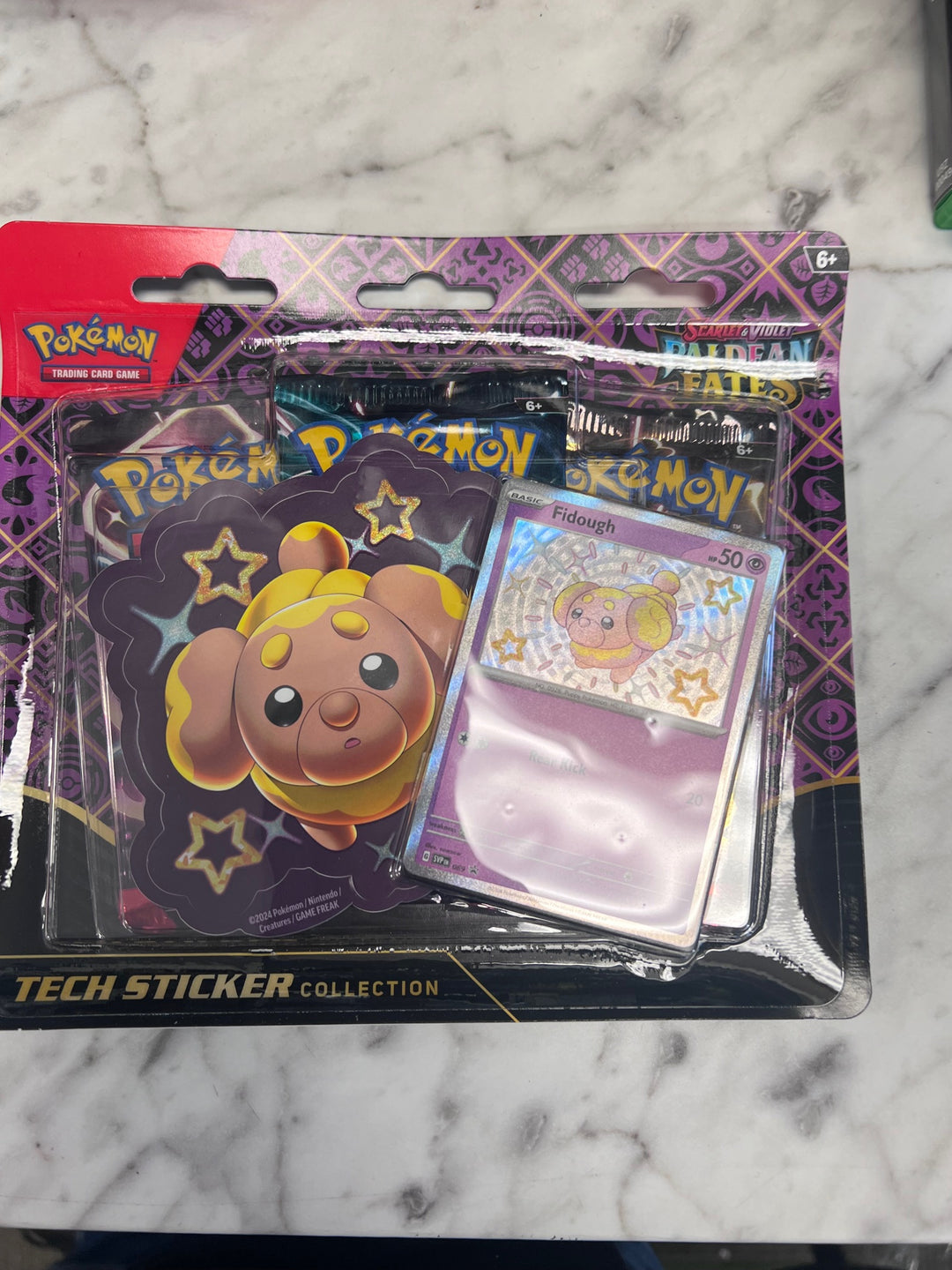 Pokemon TCG Paldean Fates Tech Sticker Collection (in store pickup ONLY)