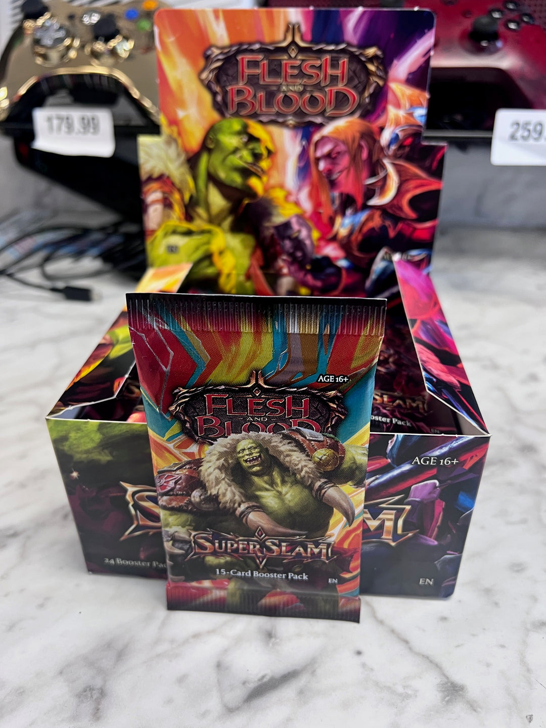 Flesh and Blood Super Slam Booster Pack or Box