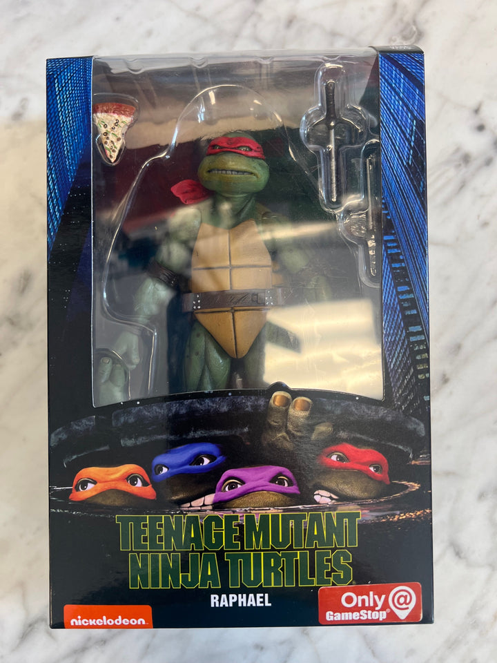 Teenage Mutant Ninja Turtles Raphael NECA Figure Gamestop Exclusive T63025