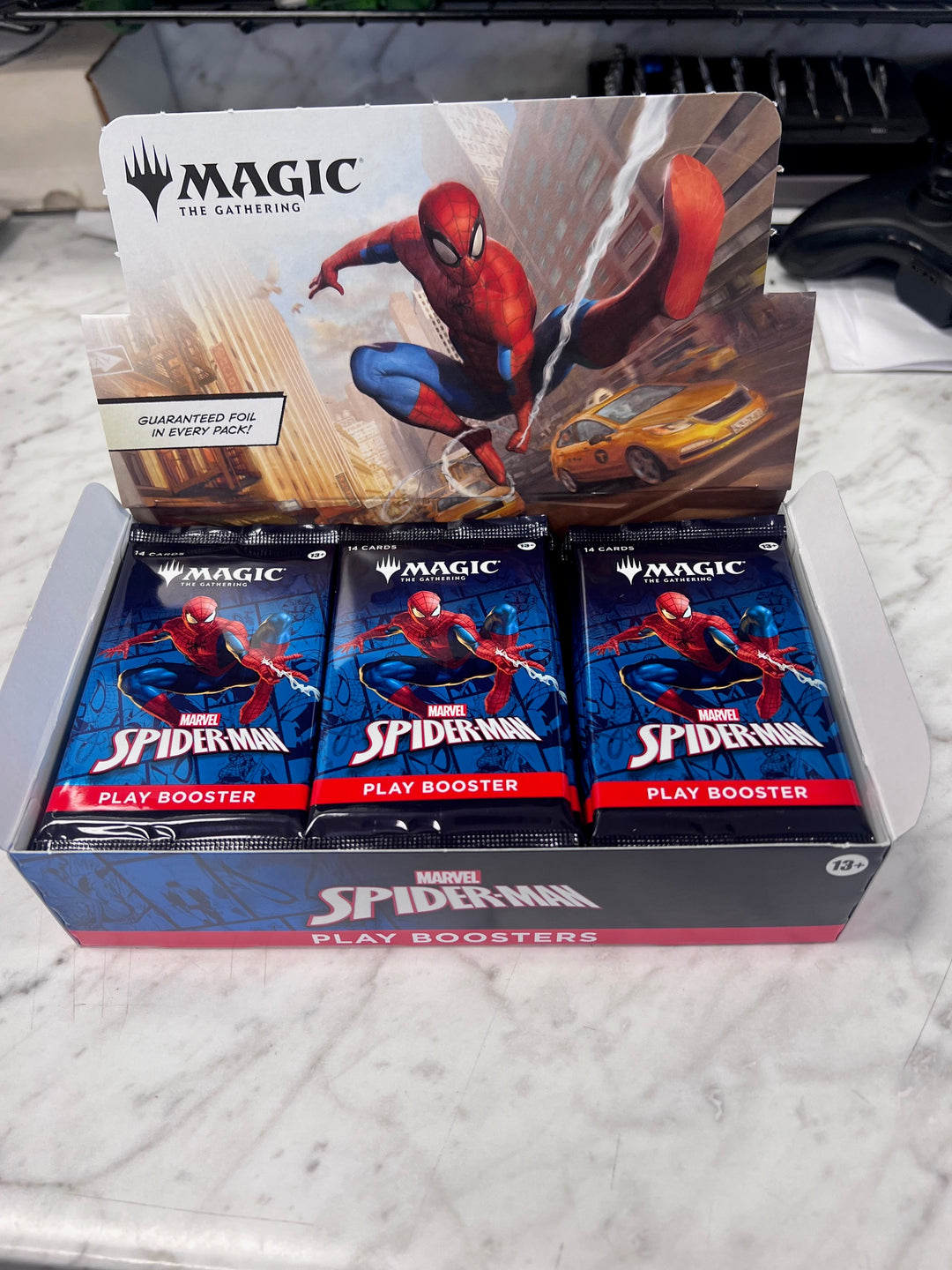 Magic The Gathering Marvel's Spider-Man Play Booster Box Magic The Gathering Marvel's Spider-Man Play Booster Box