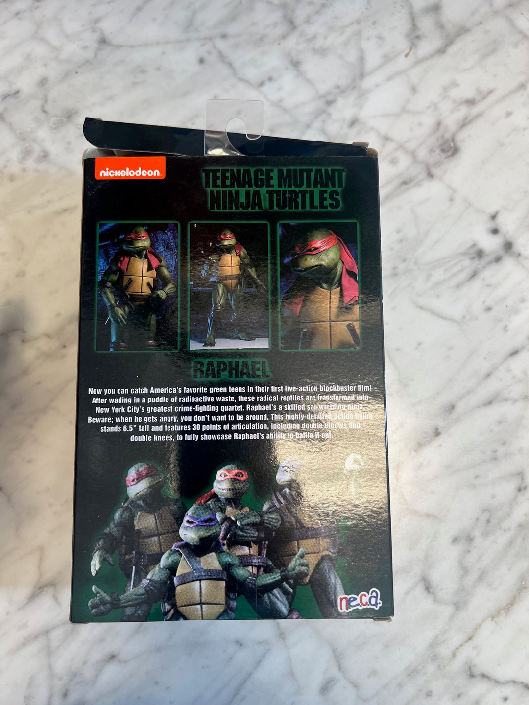 Teenage Mutant Ninja Turtles Raphael NECA Figure Gamestop Exclusive T63025