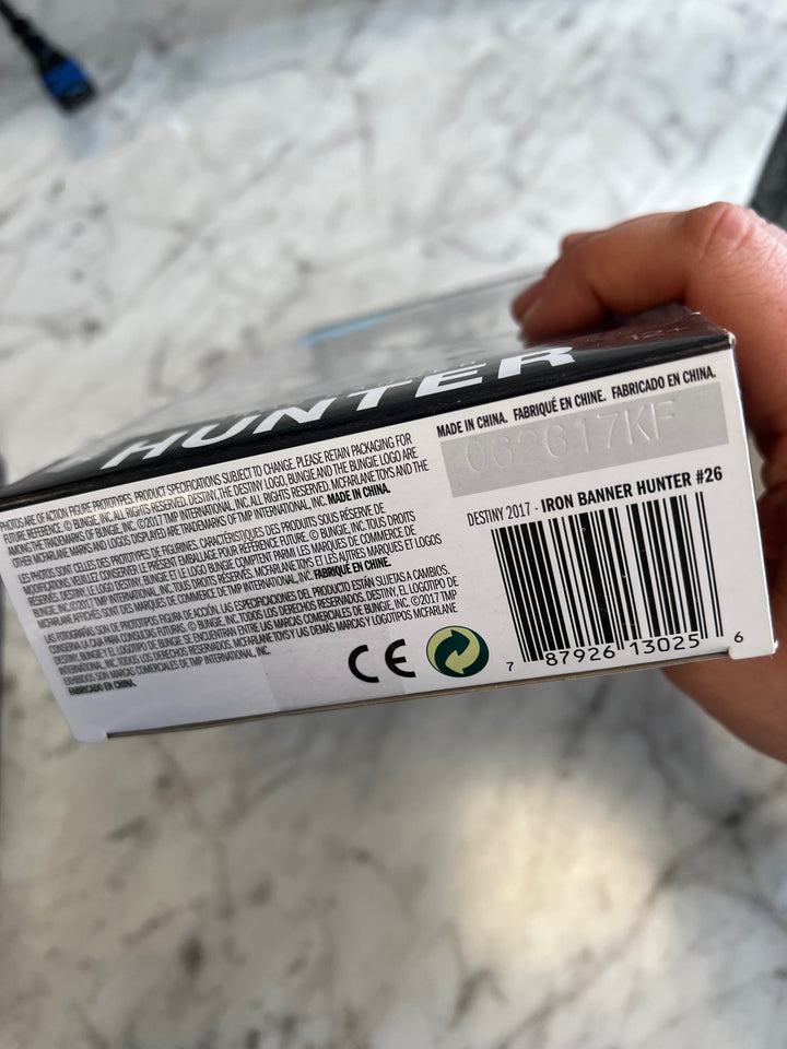 Mcfarlane Destiny Iron Banner Hunter Action Figure F4425