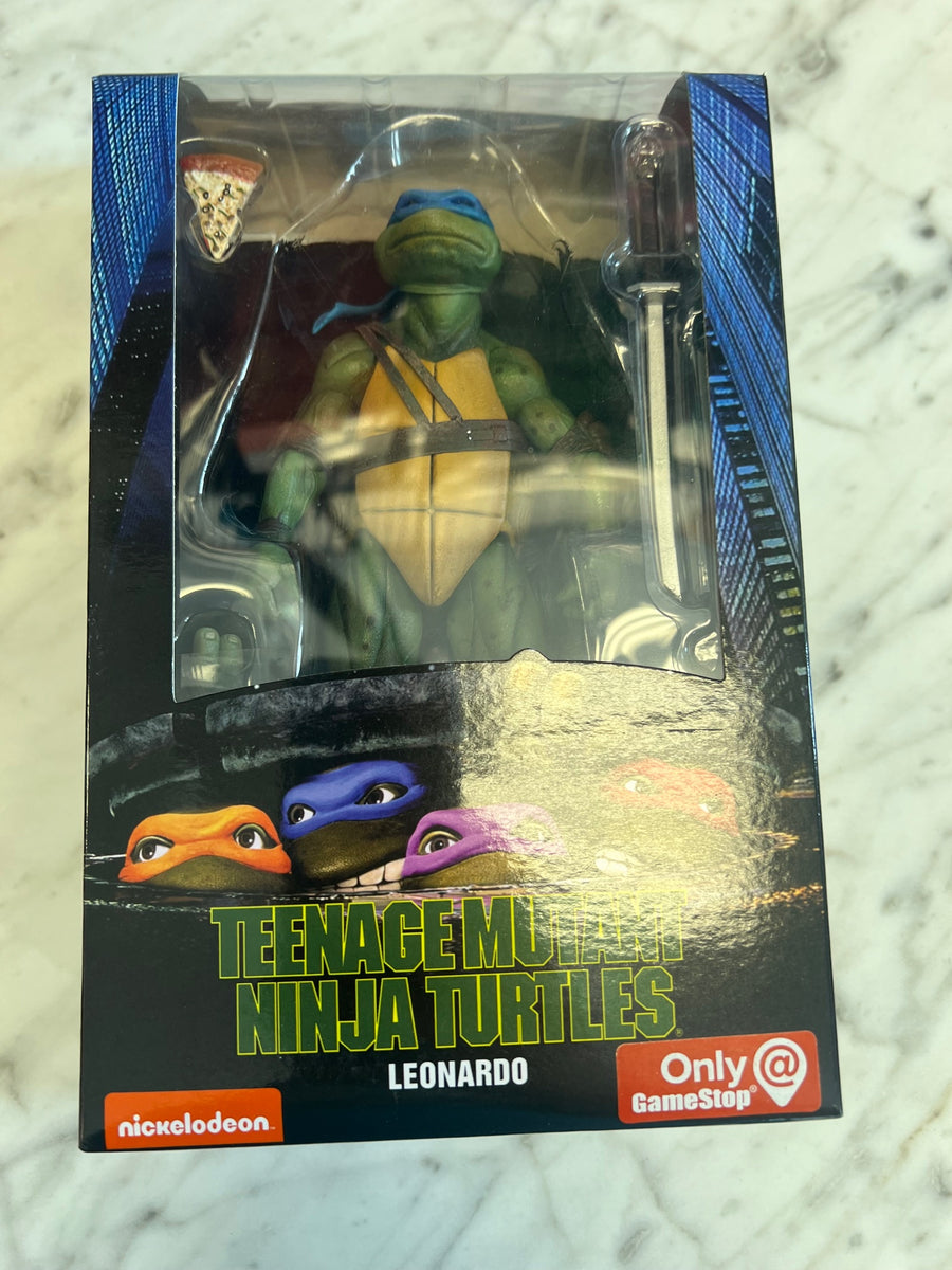 Teenage Mutant Ninja Turtles Leonardo NECA Figure Gamestop