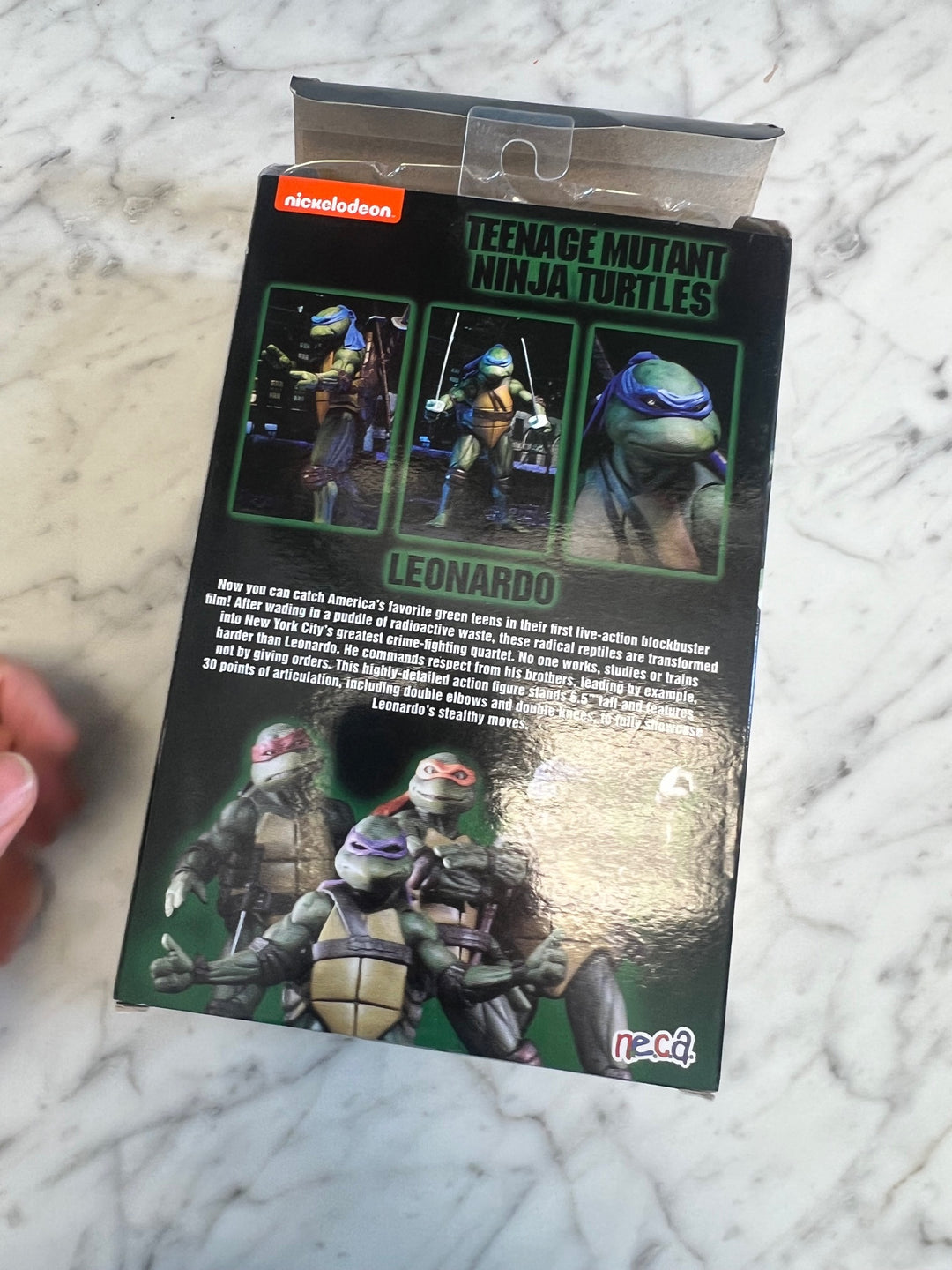 Teenage Mutant Ninja Turtles Leonardo NECA Figure Gamestop Exclusive T63025