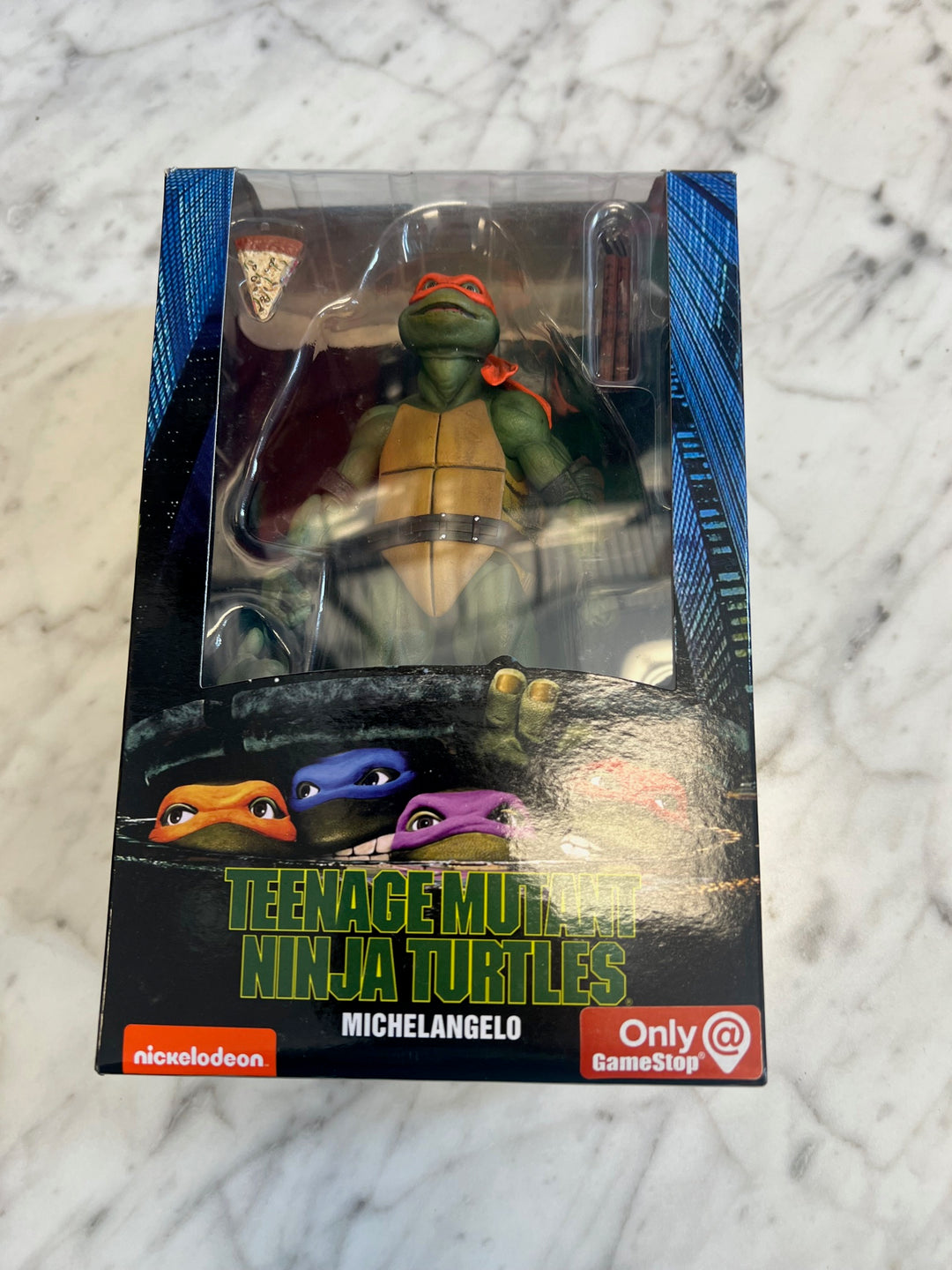 Teenage Mutant Ninja Turtles Michelangelo NECA Figure Gamestop Exclusive T63025
