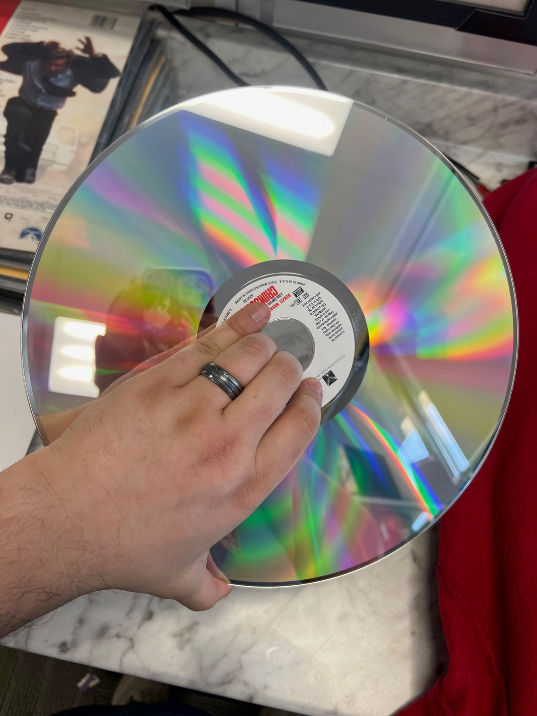 Crimson Tide Laserdisc Movie    LD121624