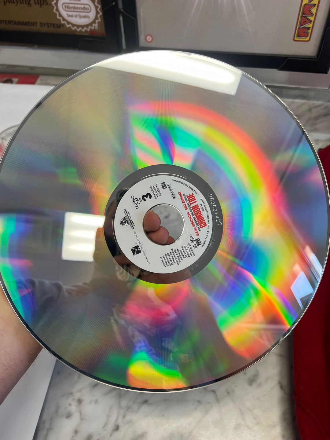 Crimson Tide Laserdisc Movie    LD121624