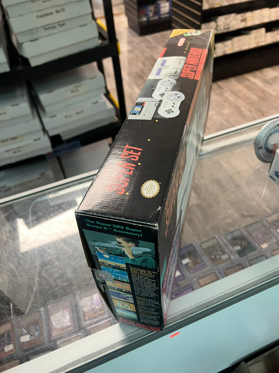 EMPTY BOX ONLY Super Nintendo Entertainment System SNES Super Set  CO72126