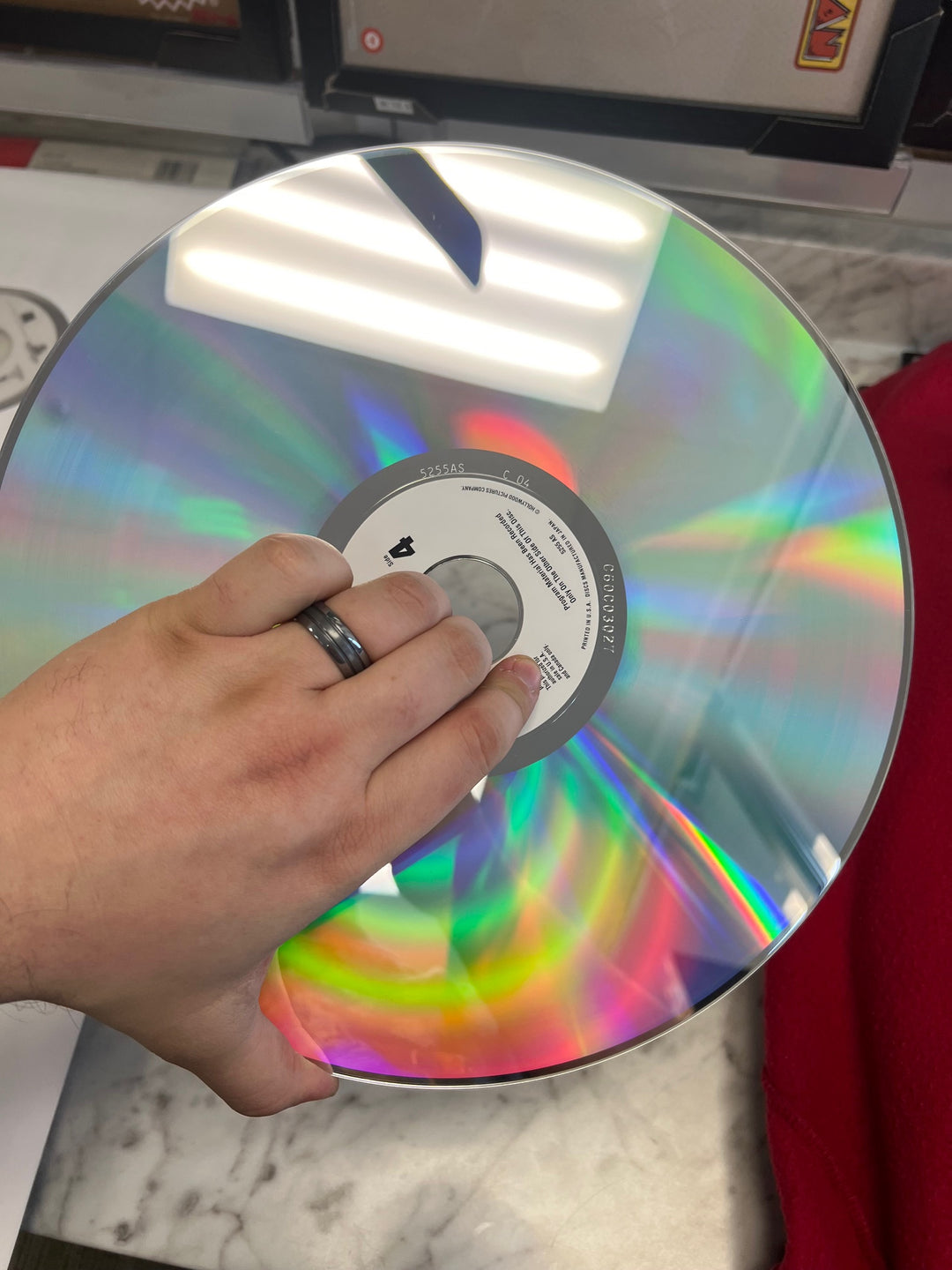 Crimson Tide Laserdisc Movie    LD121624