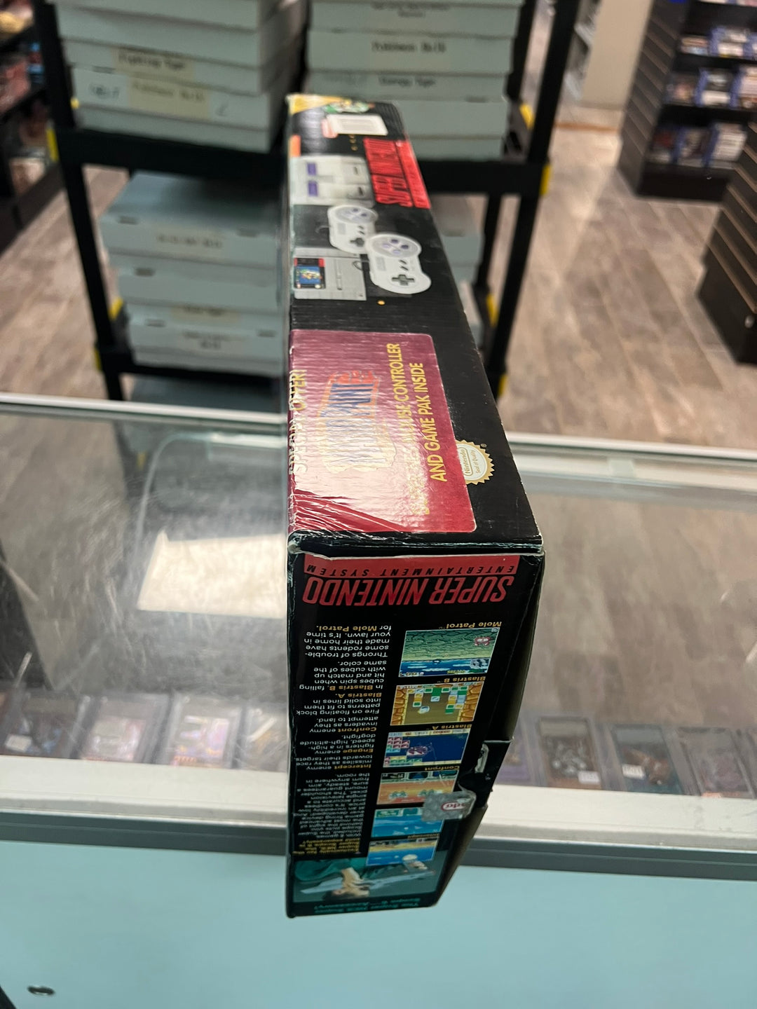 EMPTY BOX ONLY Super Nintendo Entertainment System SNES Super Set  CO72126