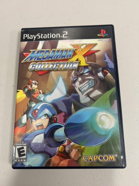 Mega Man X Collection for Playstation 2 PS2 in case. Tested and Working.     DO63024