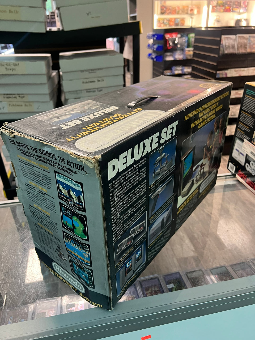 EMPTY BOX ONLY Nintendo Entertainment Delue Set (ROB Cover) CO72126