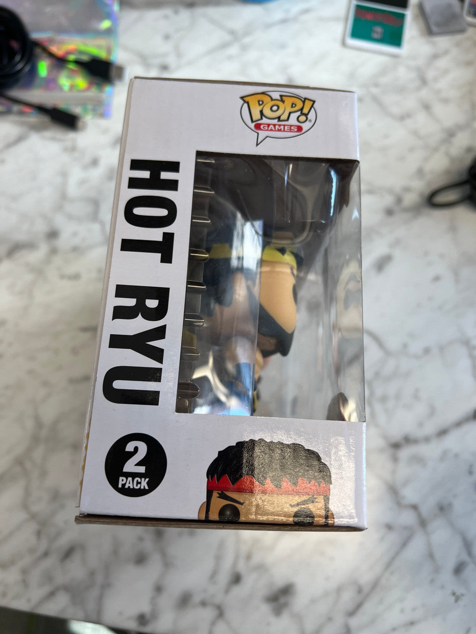 Funko Pop! Street Fighter Hot Ryu & Violent Ken Gamestop Exclusive 2 Pack