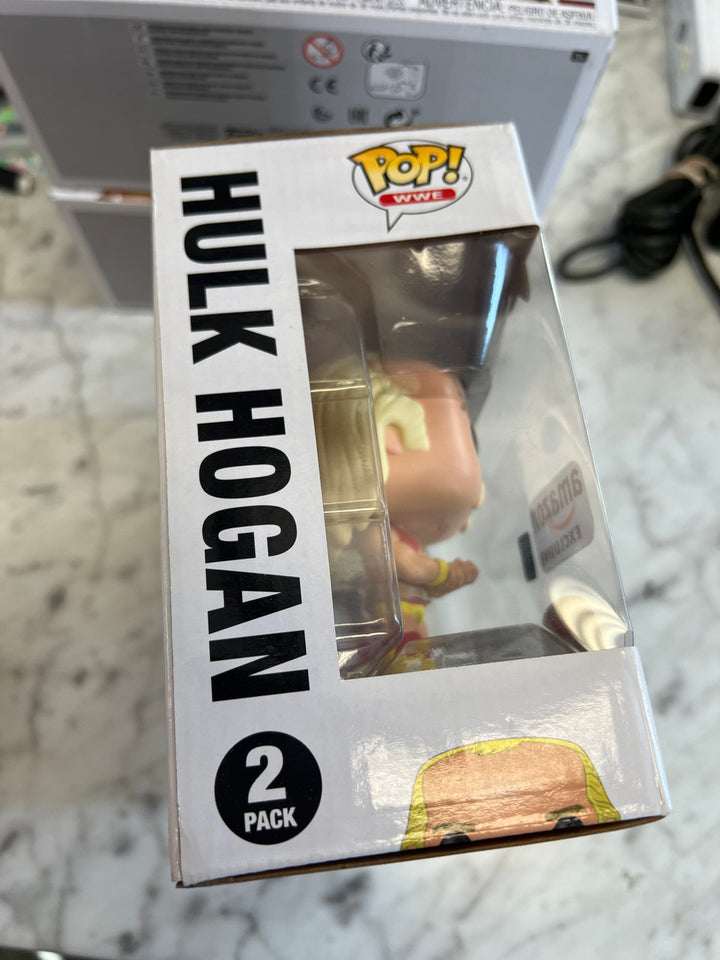 Funko Pop! WWE Hulk Hogan And Mr T Wrestlemania 2 Pack!