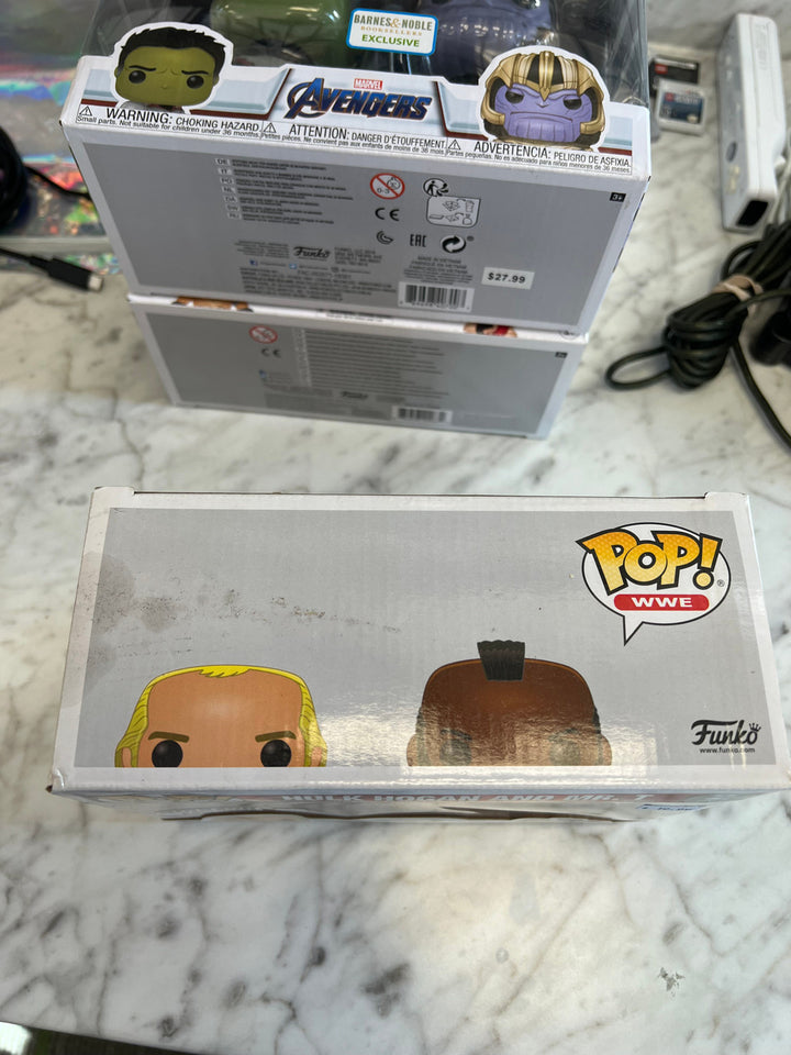 Funko Pop! WWE Hulk Hogan And Mr T Wrestlemania 2 Pack!