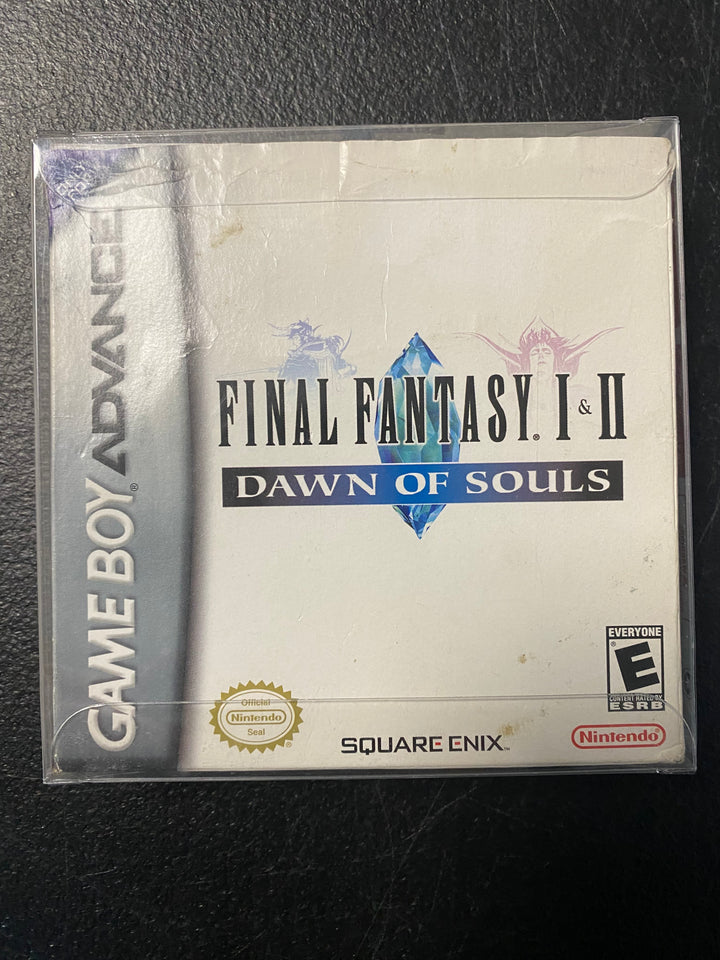 Final Fantasy I & II Dawn of Souls - Game Boy Advance GBA