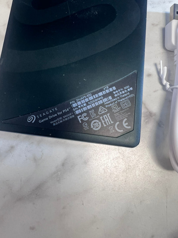 Seagate 4tb External Video Game Hard Drive For Playstation PS4, PS5 SRD00F1 UA11926