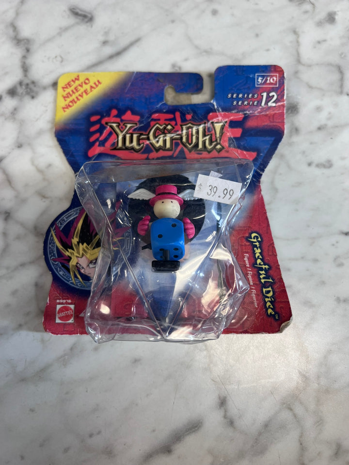 Yu-Gi-Oh Figure Series 12 Graceful Dice Dungeon Dice Monsters Figure Squished Box NA11926