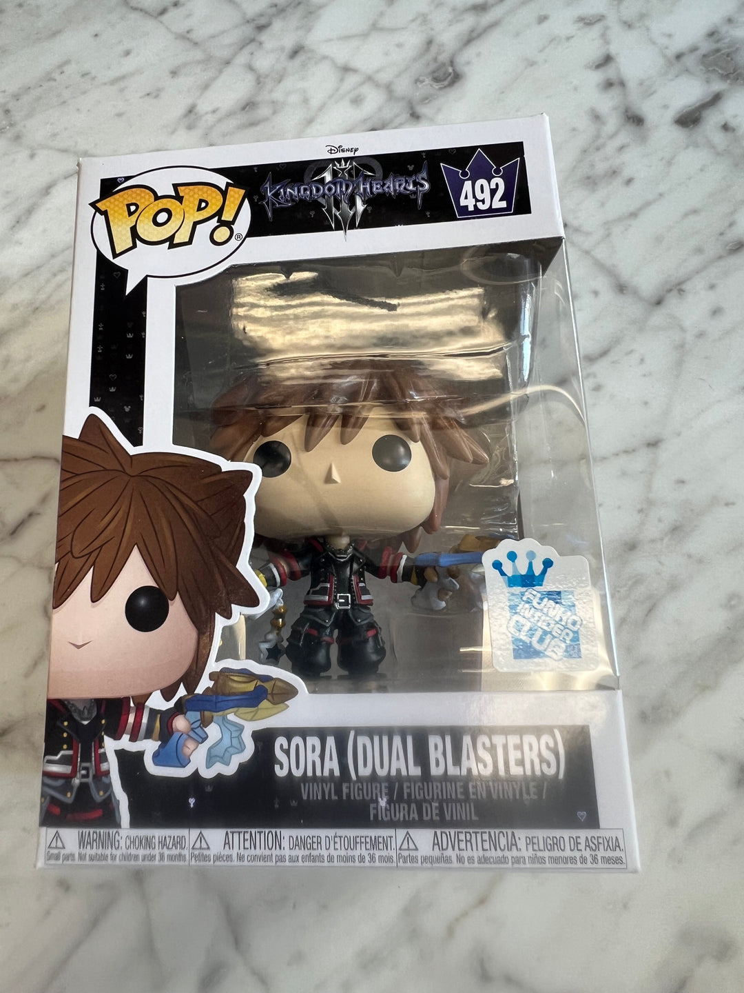 Funko POP! Sora w/ Dual Blasters 492 Insider Club Exclusive Kingdom Hearts    FP91224