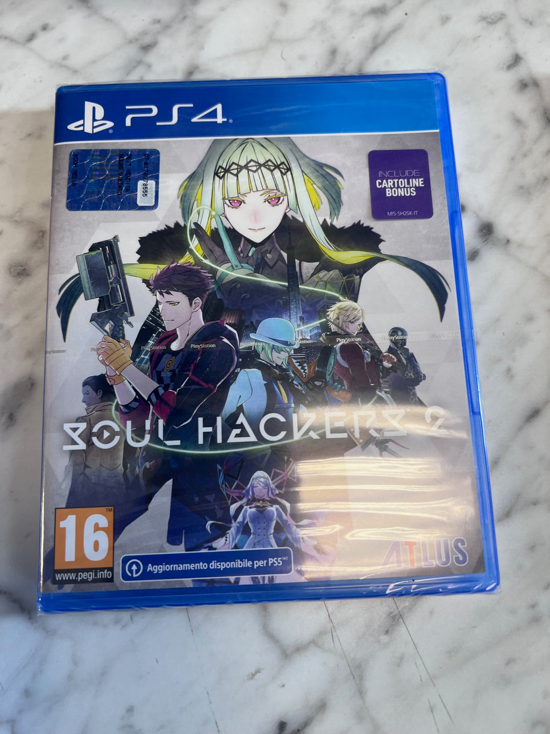 Soul Hackers 2 NEW PS4 EUROPEAN PEGI IMPORT (Spanish? NO ENGLISH) IMP92625