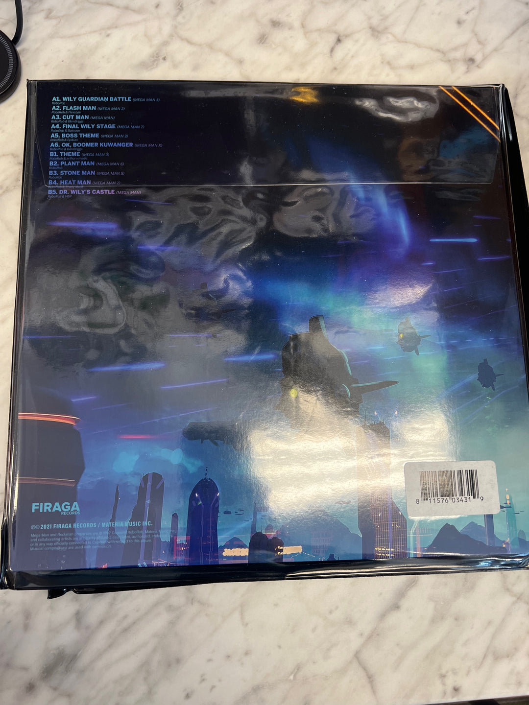 MEGA REMIX MAN.EXE - RoboRob Vinyl Record NV63025