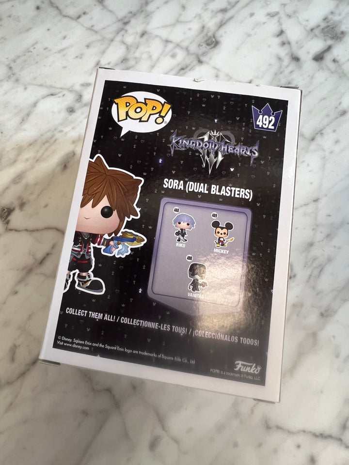 Funko POP! Sora w/ Dual Blasters 492 Insider Club Exclusive Kingdom Hearts    FP91224