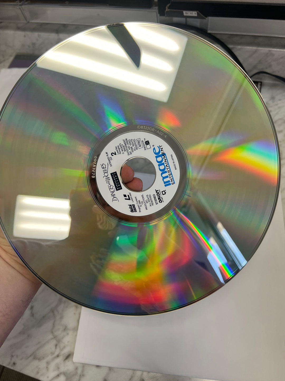 Dances with Wolves Laserdisc Movie    LD121624