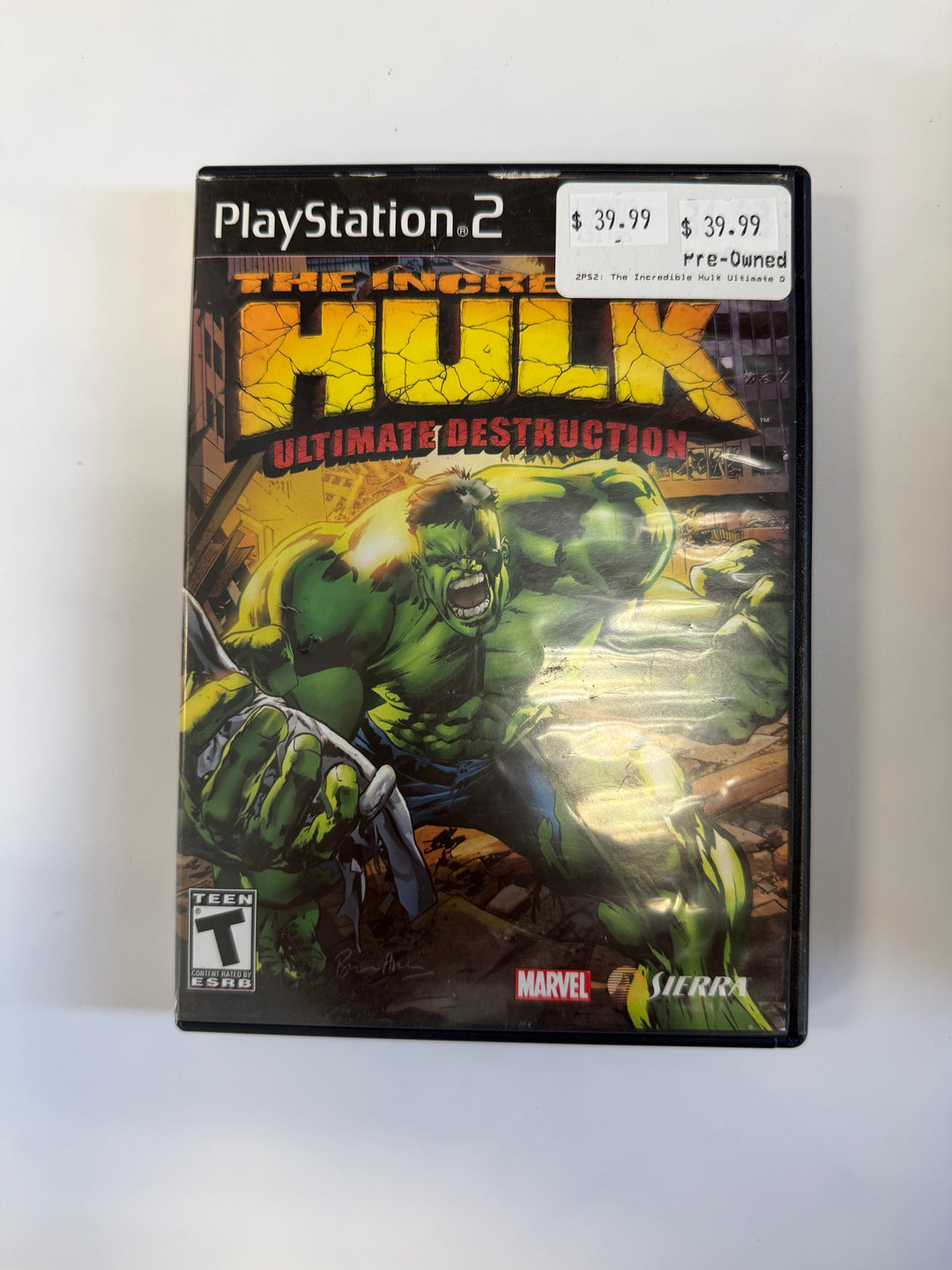 The Incredible Hulk: Ultimate Destruction - PS2 DI72626