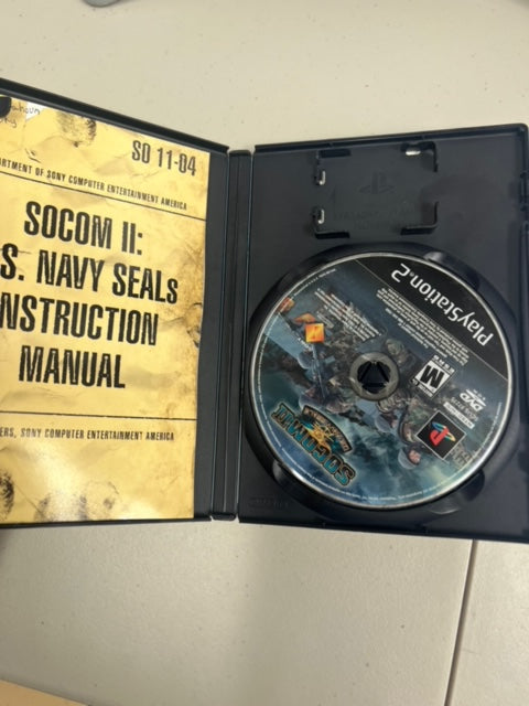 Socom II for Playstation 2 PS2 in case. Tested and Working.     DO63024