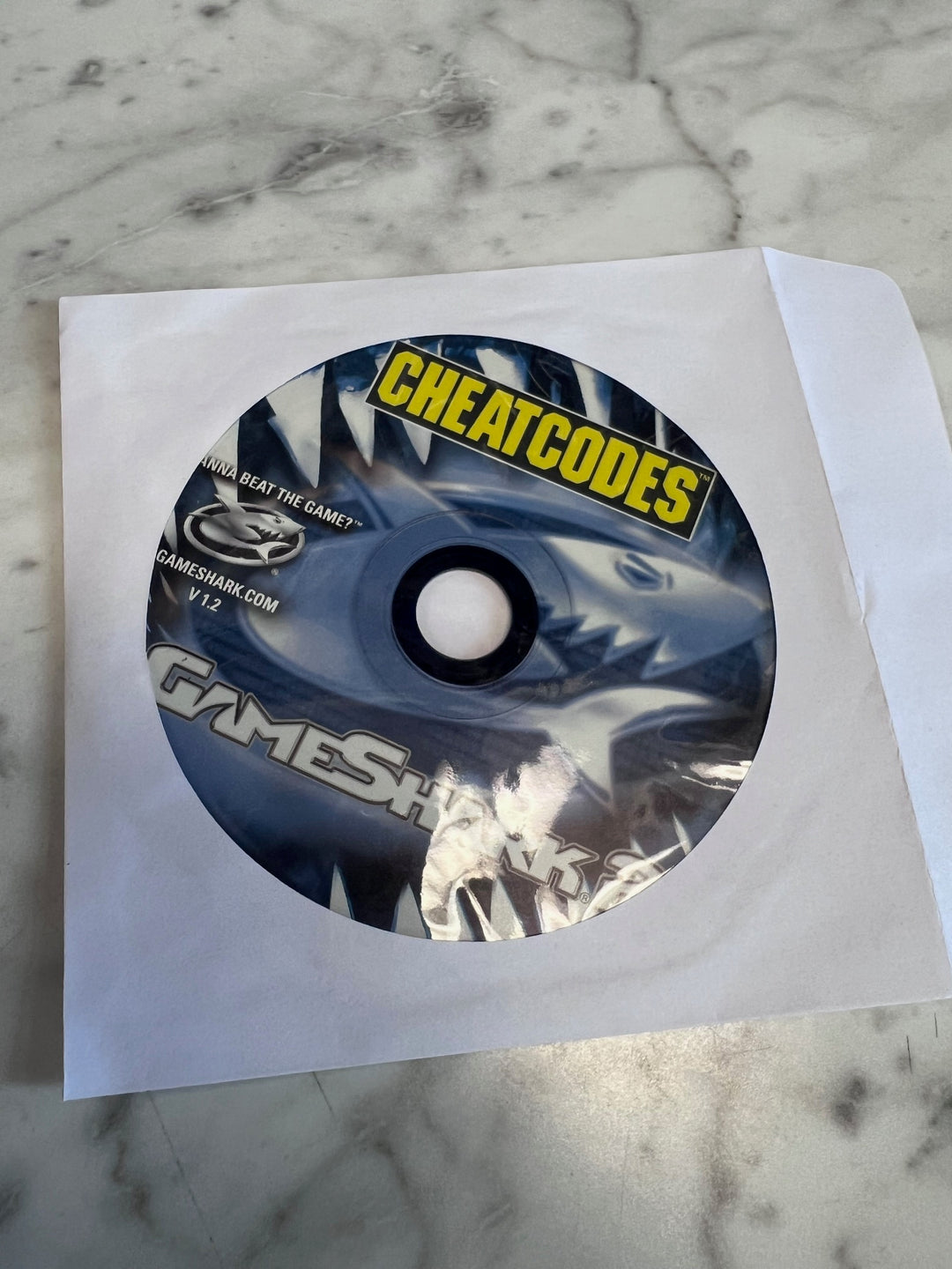 Gameshark 2 Cheat Codes Disc Version 1.2 for Playstation 2 Untested Good shape U92625