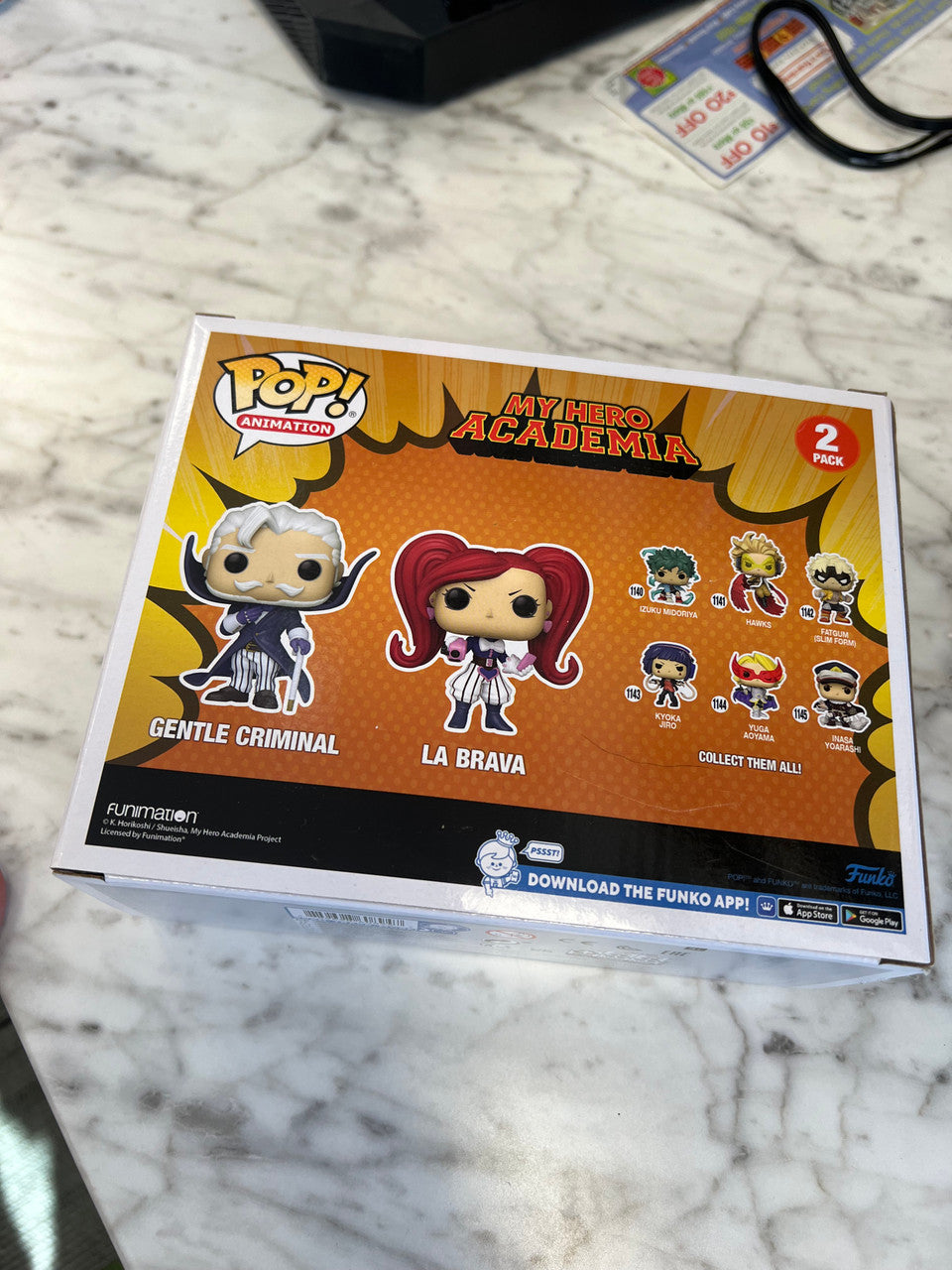 Funko Pop! My Hero Academia - Gentle Criminal & La Brava - Anime Expo 2022