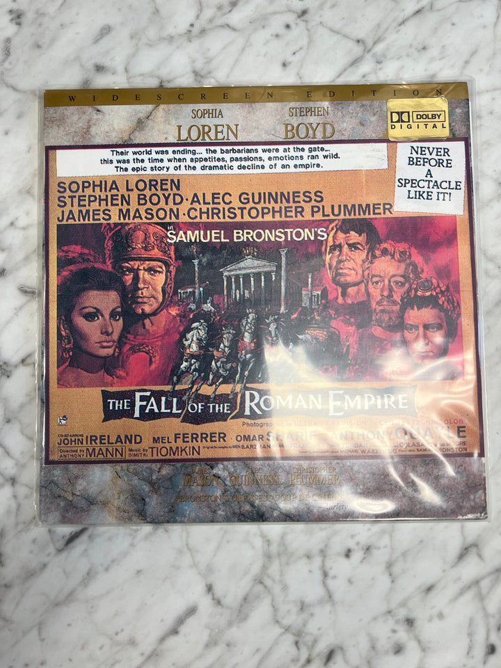 The Fall of the Roman Empire Laserdisc Movie    LD121624