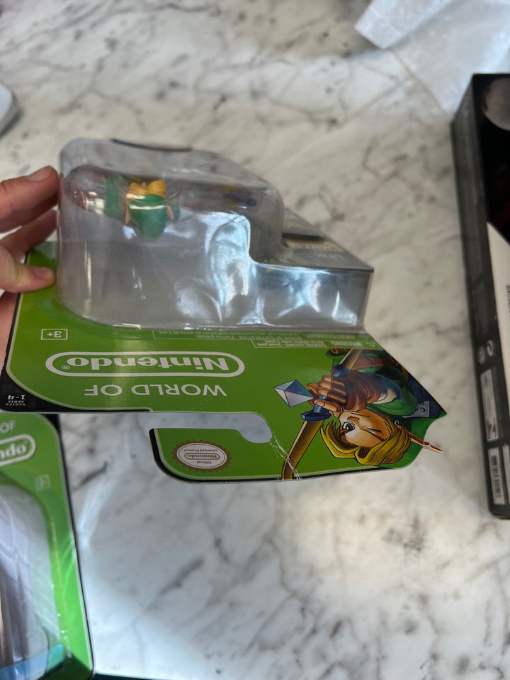 World of Nintendo Link Figure Series 1-4 Zelda Ocarina Of Time New Sealed F4425