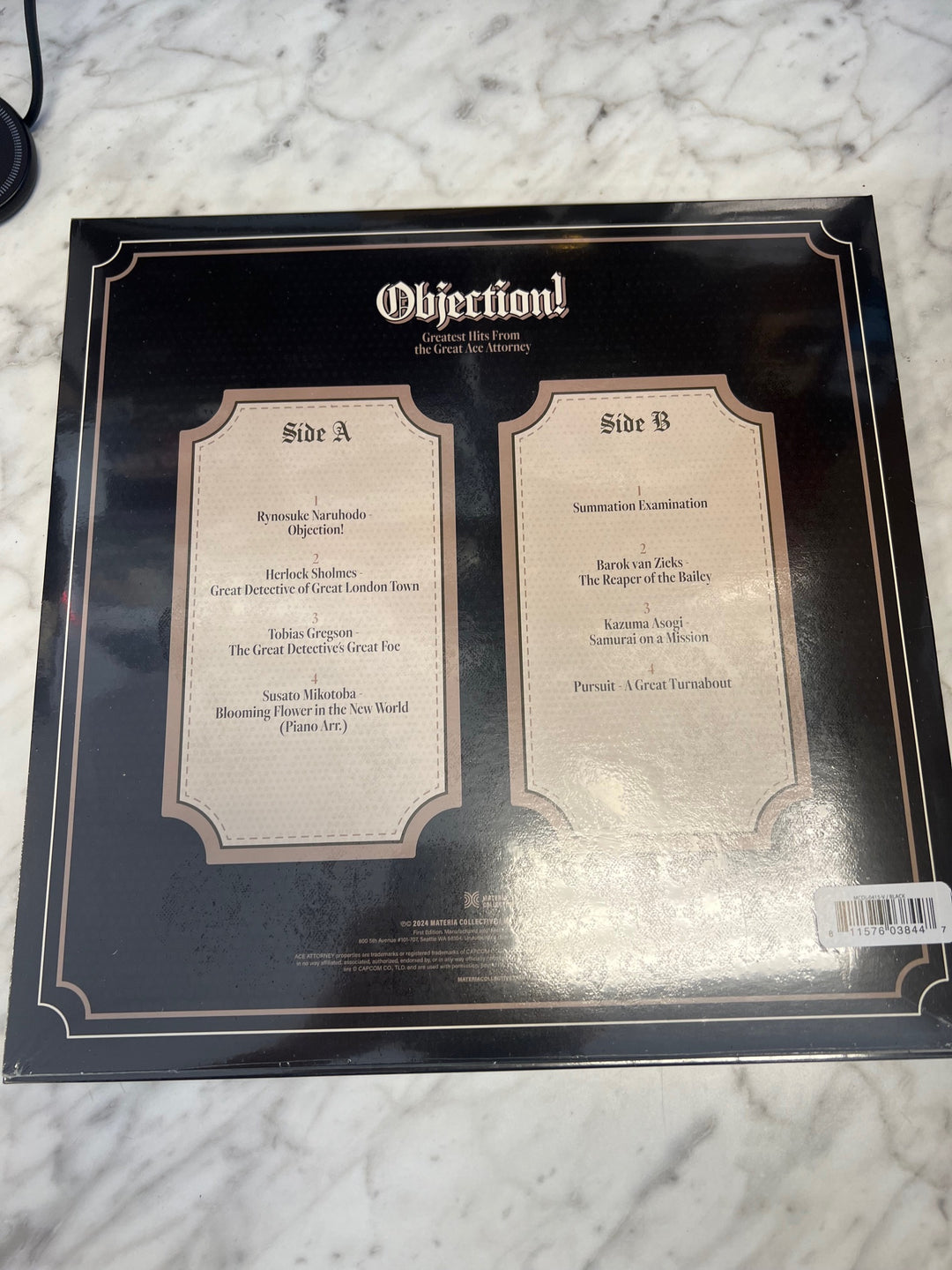 Objection! Greatest Hits from the Great Ace Attorney (Wayne Strange) Vinyl Record   NV63025