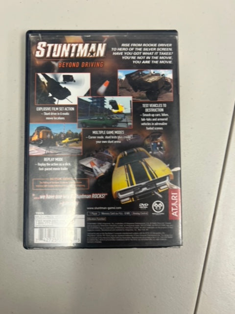 Stuntman for Playstation 2 PS2 in case. Tested and Working.     DO63024