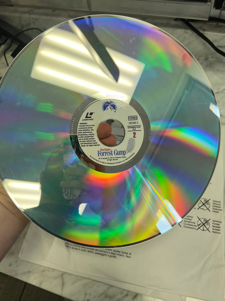 Forrest Gump Laserdisc Movie (Full Screen)      LD121624